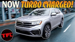 The 2020 Atlas Cross Sport Is A Sleek Family Hauler But Which Should You Buy 20L Turbo or V6 [upl. by Tab]