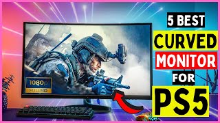 5 Best Monitors for PS5 of 2023  Best 4K 120Hz 1080p HDMI 21 Ultrawide Curved Monitor for PS5 [upl. by Yevre]