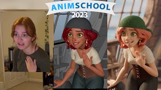 AnimSchool Student Animation Showcase 2023 [upl. by Ilesara]