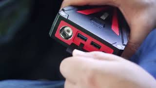 Portable Car Jump Starter  Buture BR500 for Efficient Battery Jumping [upl. by Anilam]