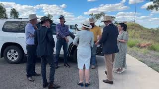 ViceRegal Visit to Cloncurry [upl. by Airad]