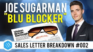 Joe Sugarman  BluBlockers Sales Letter Breakdown Day 2100 [upl. by Kirkpatrick451]