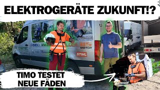 Fadentest amp Elektro vs Benzin Was taugt im ProfiEinsatz 💥🔌🛠️ [upl. by Oivatco]