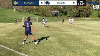 Pallotti vs SP Varsity Soccer [upl. by Hannavahs]