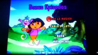 Dora the Explorer Egg Hunt Menu Walkthrough [upl. by Yssenhguahs]