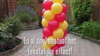 Zelf een Ballonnenboog maken met Balloon Vines [upl. by Yenots]