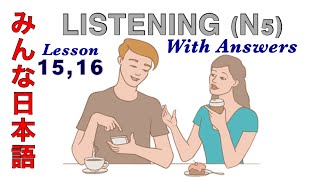 minnano nihongo Listening lesson1516 japaneselanguage japaneselanguageinnepali [upl. by Arahsal266]