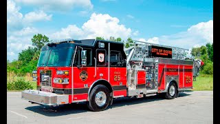 SFEV  Ocoee Fire Departments new Sutphen SP70 aerial platform  TRUCK 25 [upl. by Calvin823]