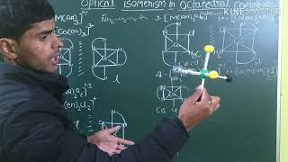 Optical Isomerism in Octahedral Complexes Bidentate Ligands [upl. by Moria]