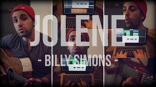 Jolene  Billy Simons 2 guitars 3 part harmonies digital bass amp digital drums [upl. by Aisyram]