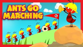 ANTS GO MARCHING  Baby Rhymes  NURSERY POEMS  Rhymes 2016 [upl. by Aklog761]