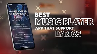 TOP 5 Best Android Music Players With Lyrics Support  Best Free Offline Music Player 2021 [upl. by Ware]