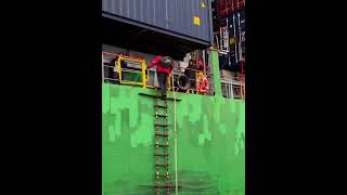 “Brave Pilots The Dangerous Job of Disembarking a Panamax Ship” [upl. by Blaise580]