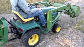 318 John Deere 44 Loader [upl. by Maje]