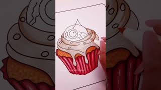 Adult coloring book Coloring tutorial  Learning how to color  Color with me  ASMR for relaxation [upl. by Erehc]