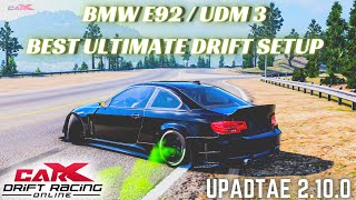 CarX Drift Racing Online  Best UDM 3 Ultimate Drift Setup  PS4XBOXPC [upl. by Clementia942]