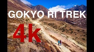 GOKYO RI Trek  Flying Mavic Air at 5000 m [upl. by Florine150]