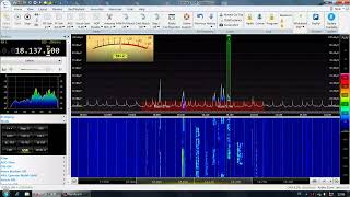 Bandöffnung mit ► SDRconsole 11m CB 15m 17m SSB NFM 201024  SDRPlay 📻 RSPdx SDRangel 🌞 Nooelec [upl. by Eivets]