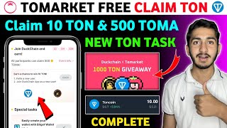 Tomarket earn a chance to win 10 TON  Tomarket new update today  Tomarket Airdrop withdrawal [upl. by Monteria]