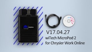 How to Install wiTECH Micropod 2 wiTECH Chrysler V17 04 27 Software [upl. by Dovev333]