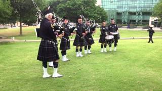 Dallas Metro Police Pipes and drums [upl. by Olney797]