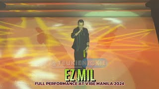 4K EZ MIL FULL PERFORMANCE  V1BE MANILA 2024 20241203 [upl. by Cuyler993]