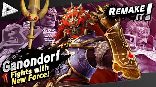 Remake It Ganondorfs Smash Moveset [upl. by Anilok]