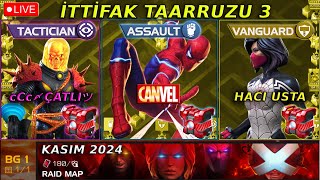 🔴 İTTİFAK TAARRUZU 3SEZON FT HACI USTA AND cCc〆ÇATLIツ  KASIM 2024 DISCORD GERİ GELSİN😢  MCOC [upl. by Ahsal]