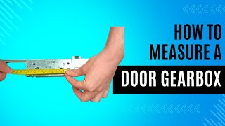 How to Measure amp Identify a Center Door Lock Gearbox for Easy Replacement [upl. by Ainola]