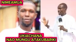 PASTOR EZEKIEL SON CALEB STANDS WITH THIS STATEMENT WAH KANYANGA KUBWA KUBWA UKIACHWA [upl. by Hadwin]