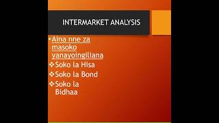 INTERMARKET ANALYSIS PT2 [upl. by Magocsi]