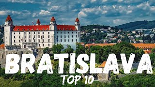 Top 10 Things To Do in Bratislava Slovakia [upl. by Yor]