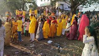 sharda para gaura Gauri visarjan [upl. by Slemmer]