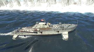 The VS10 motor torpedo boat hydrofoil  War Thunder Naval Ships [upl. by Naimed161]