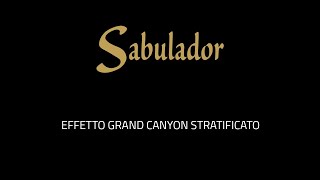 SABULADOR VALPAINT  Effetto Grand Canyon Stratificato  Official Video [upl. by Lowney]