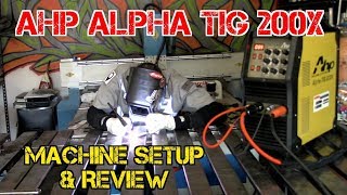 TFS AHP AlphaTIG 200x Setup and Review [upl. by Cammi719]