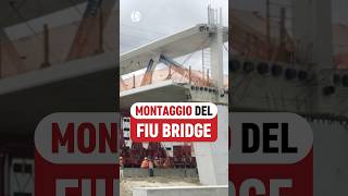 Come era stato posizionato il FIU Bridge  VIDEO COMPLETO👆👆 [upl. by Alol]