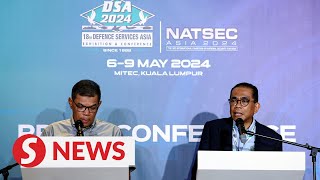 RM81bil worth of contracts expected to be signed at DSA NatSec 2024 [upl. by Elaen284]