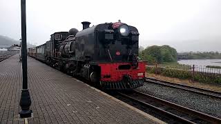 The Welsh Highland Railway  The Harbourmaster tour Porthmadog Station  020722 [upl. by Esidnac280]