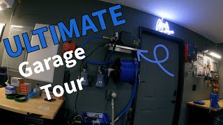 My ULTIMATE 2 Car Garage Tour [upl. by Jourdan534]