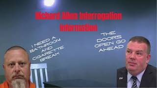 Richard Allen Interrogation Facts [upl. by Atinaj]