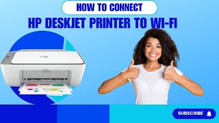 Connect HP Deskjet Printer to WiFi  HP Printer Wireless Setup  hp hpsupport  DSK [upl. by Begga]