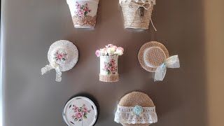 Ideas para vender o regalar 7 imanes de nevera con materiales reciclados [upl. by Henrieta]