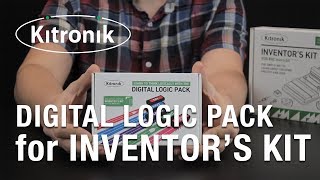 Digital Logic Pack for Kitronik Inventors Kit for the BBC microbit [upl. by Stedt480]