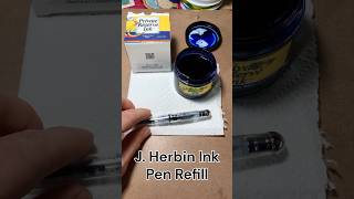 How to refill a J Herbin Ink Pen [upl. by Eirameinna]