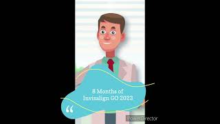 My Invisalign Go Journey 2023 [upl. by Elleunamme]