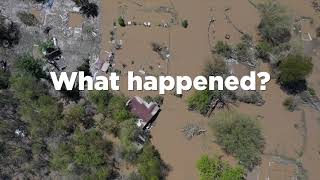 Dam failure destroys Michigan town WATCH as dam breaks 🌊 [upl. by Marchal]