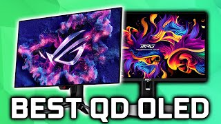 Best 32” QD OLED  MSI MPG 321URX vs ASUS PG32UCDM [upl. by Ansel]