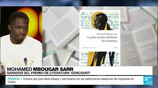 Mohamed Mbougar Sarr ganó el premio Goncourt el más prestigioso de la literatura francesa [upl. by Dugas]