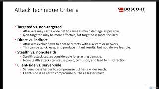 49 Attack Technique Criteria [upl. by Fital]